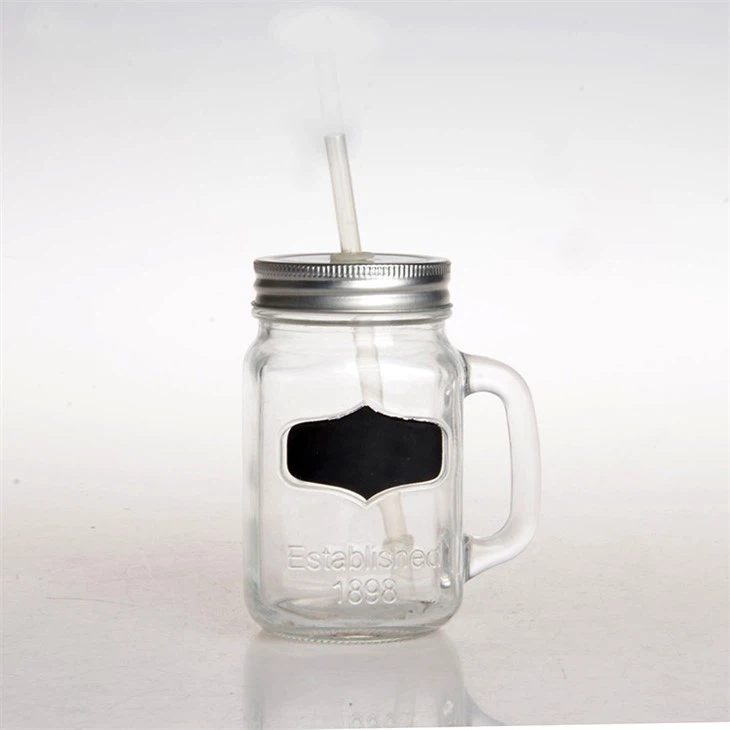 Transparent Glass Mason Jar