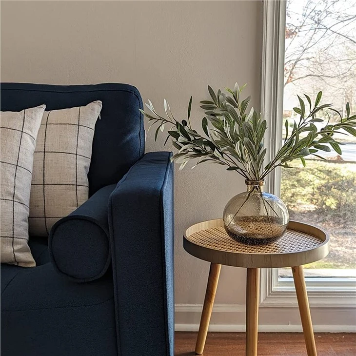 Clear Bubble Glass Vase