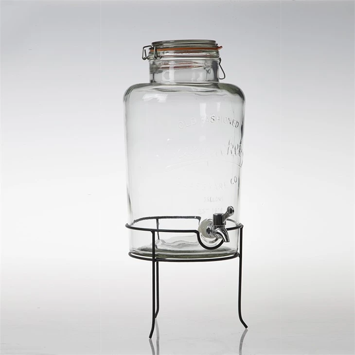Giant Mason Jar Beverage Dispenser