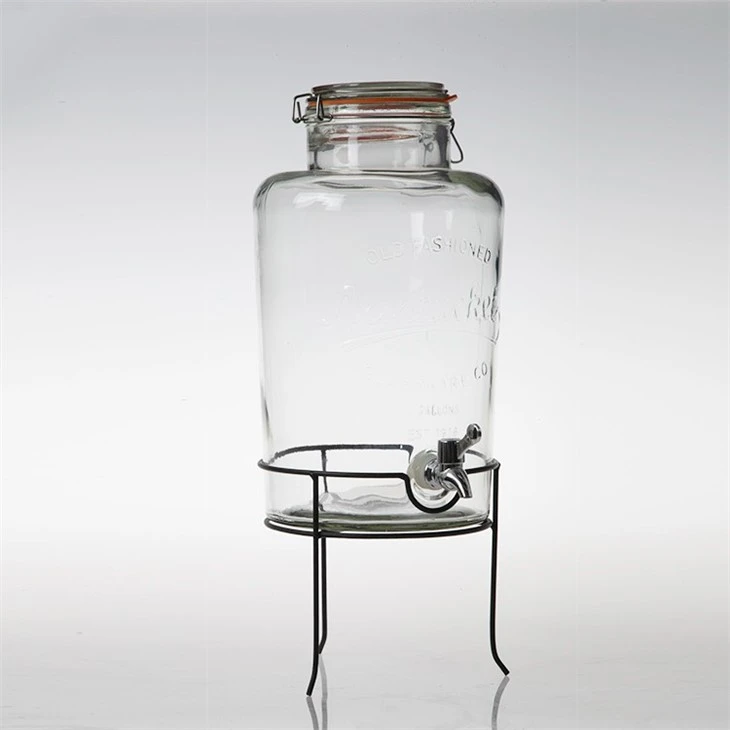 Giant Mason Jar Beverage Dispenser