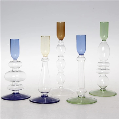 Sfeșnice din sticlă de cristal