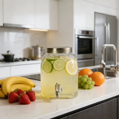 The N-Groove Glass Carafe